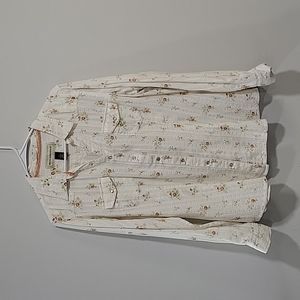 Bit & Bridle L/S Western blouse, floral XL